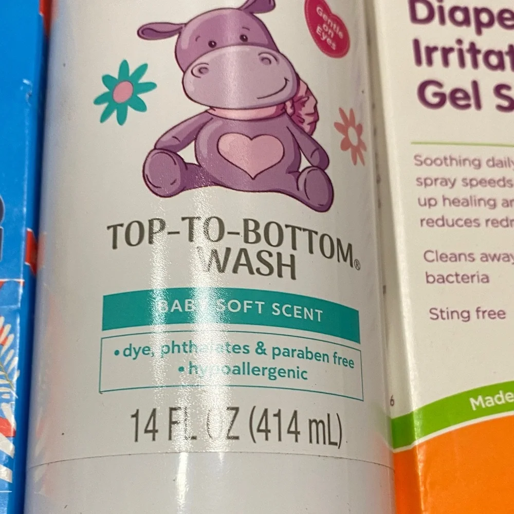 Triple Paste Boogie Top-to-Bottom Wash Set Diaper Rash Relief Infant Care
